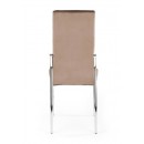 Стул HALMAR K416 бежевый/хром